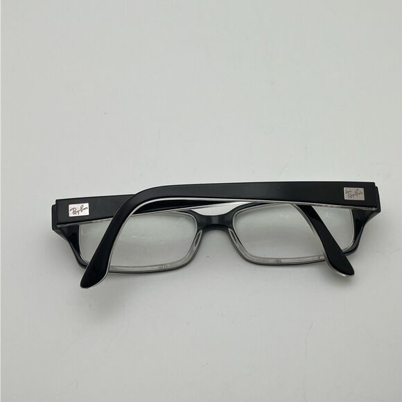 Ray Ban Eyeglasses RB5092 2034 Gloss Black 52-15-135 Rectangle Frames Adult - Picture 10 of 10
